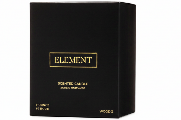 Wood 3 - Scented Soy Candle with notes of Sandalwood, Citrus, Amber