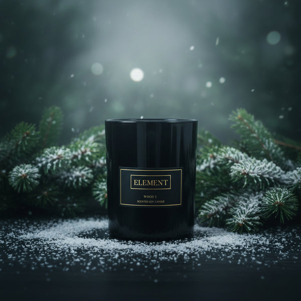Wood 2 - Scented Soy Candles with notes of Balsam, Fir, Woods