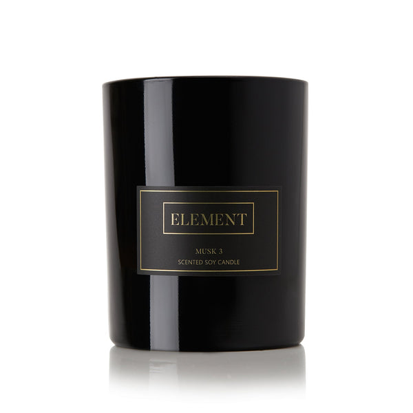 Musk 3 - Scented Soy Candles with notes of Black Tea, Vetiver, Woods