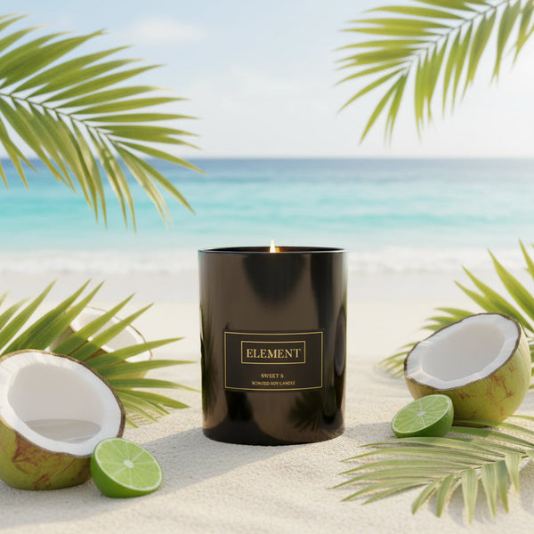 Sweet 5 - Scented Soy Candle with notes of Coconut, Citrus, Musk
