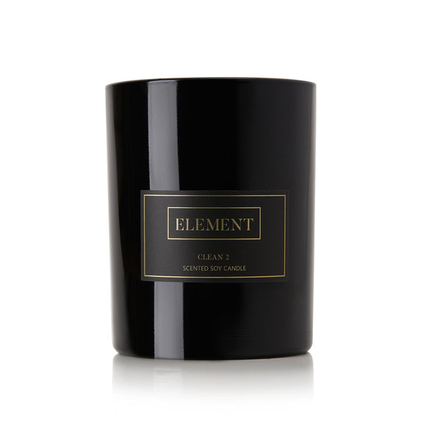 Clean 2 - Scented Soy Candle with notes of Lemongrass, Green Tea, Musk