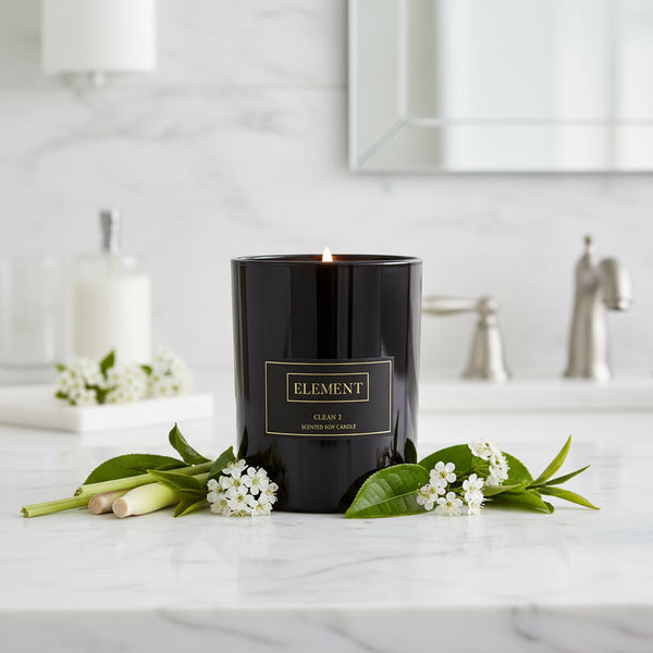 Clean 2 - Scented Soy Candle with notes of Lemongrass, Green Tea, Musk