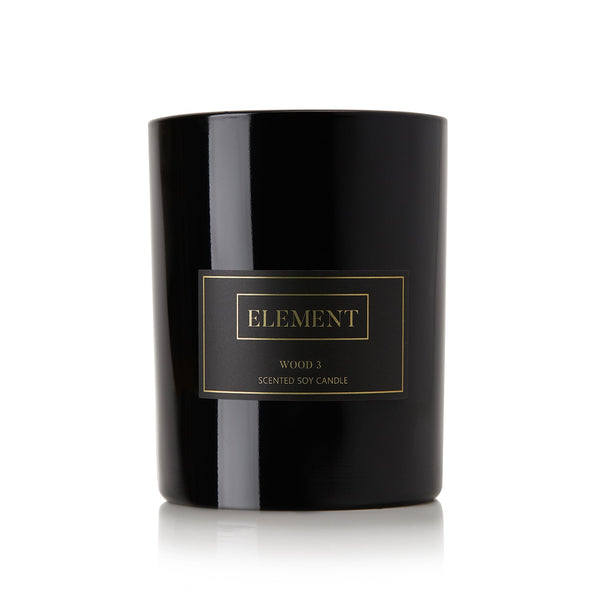 Wood 3 - Scented Soy Candle with notes of Sandalwood, Citrus, Amber